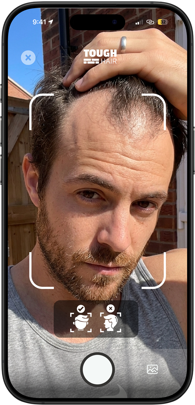 Hair scan feature